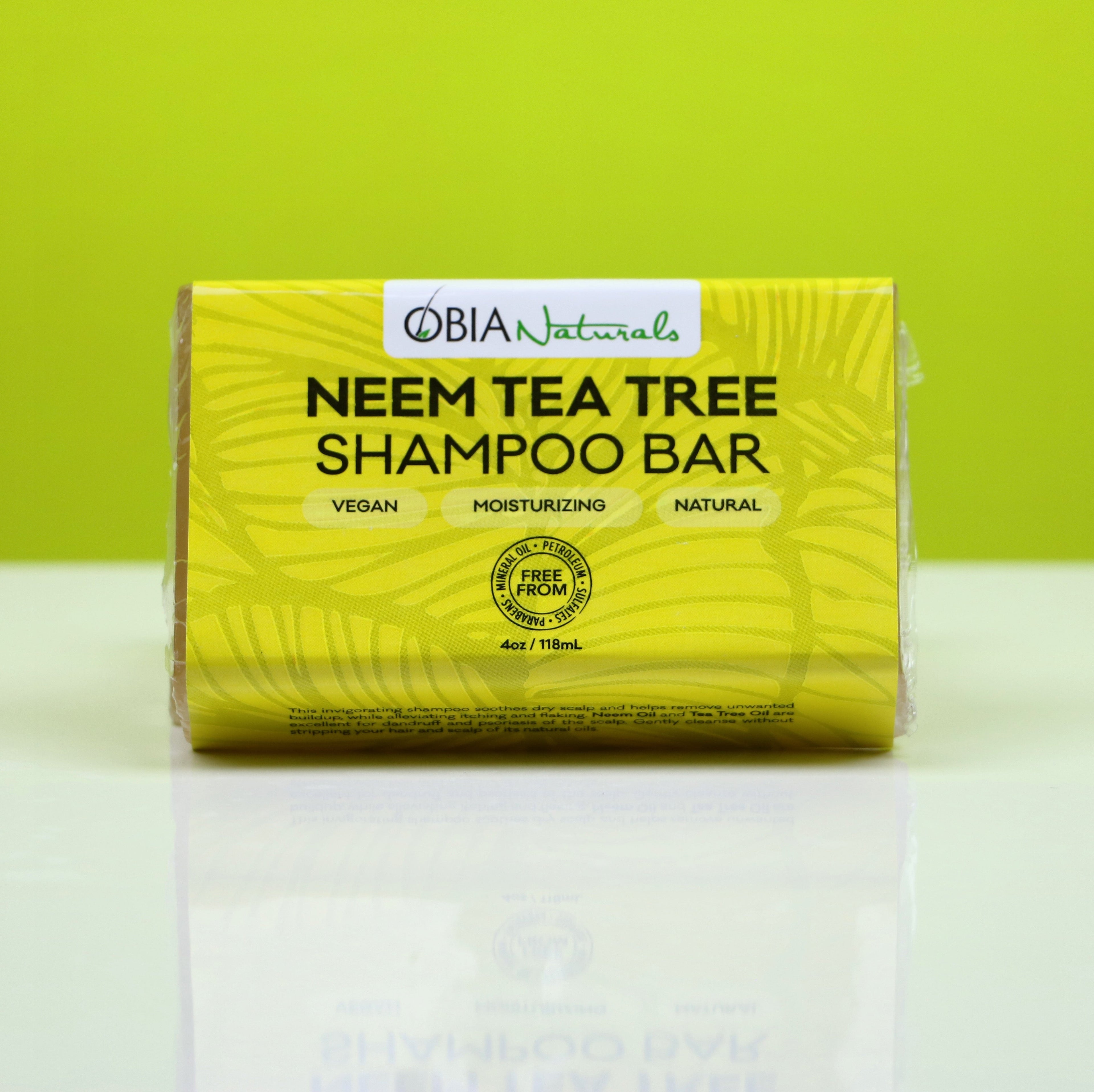OBIA Naturals - Neem Tea Tree Shampoo Bar