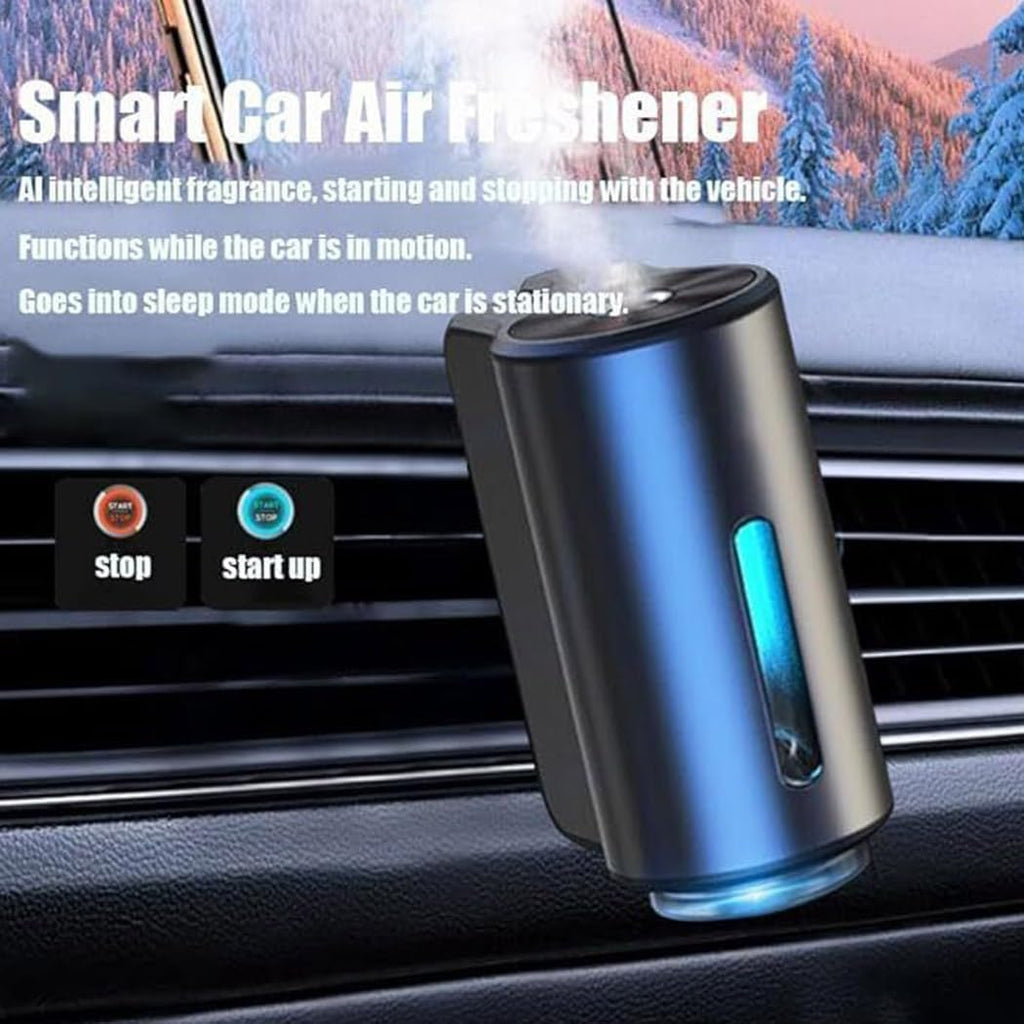 Car Fresh Kit - Smart Car Air Freshner + 3 Essential Oils