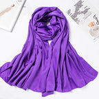 Hijab - Large Matte Satin Silk Headscarf