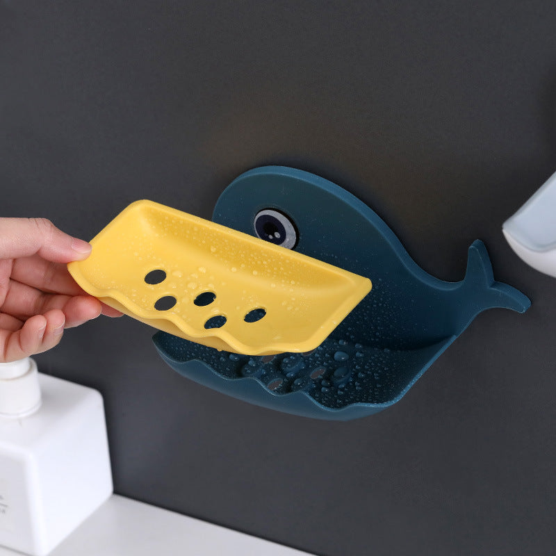 Whale - Free Punch Wall Mounted Soap Rack