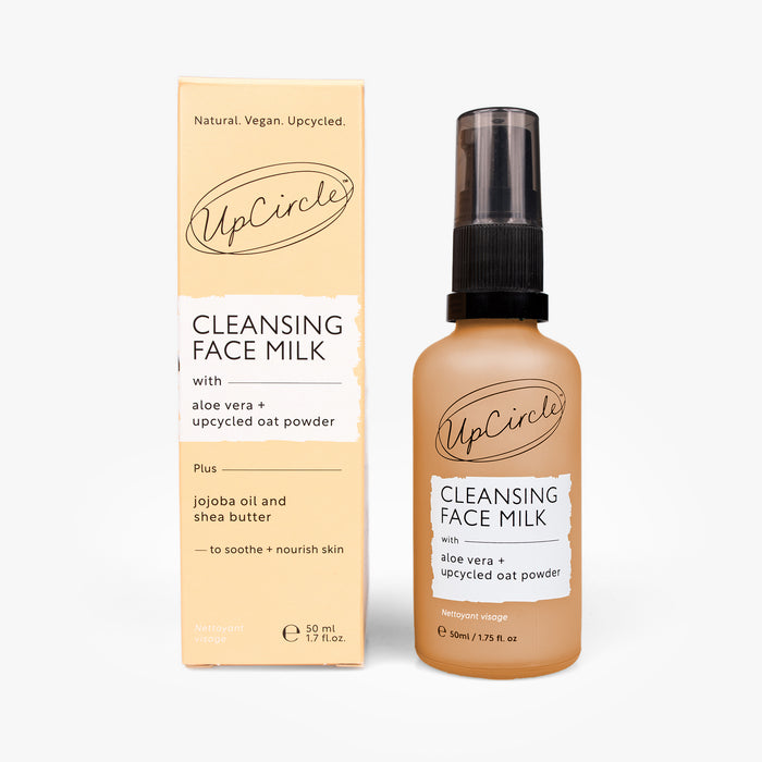 UpCircle - Cleansing Face Milk with Oat Powder - Travel Size