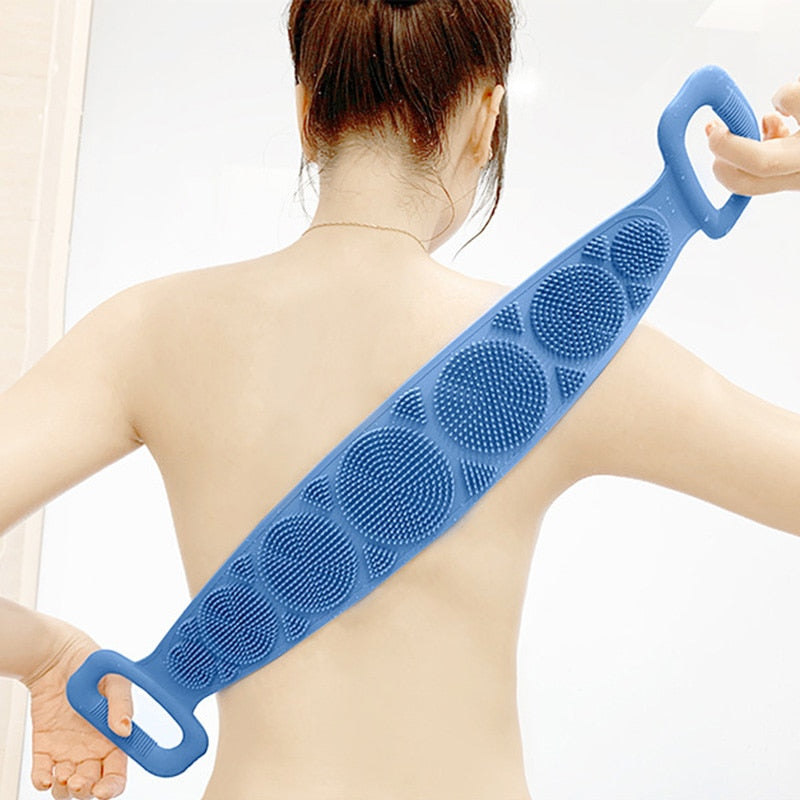 Silicone Back Scrubber Belt - Double Sided