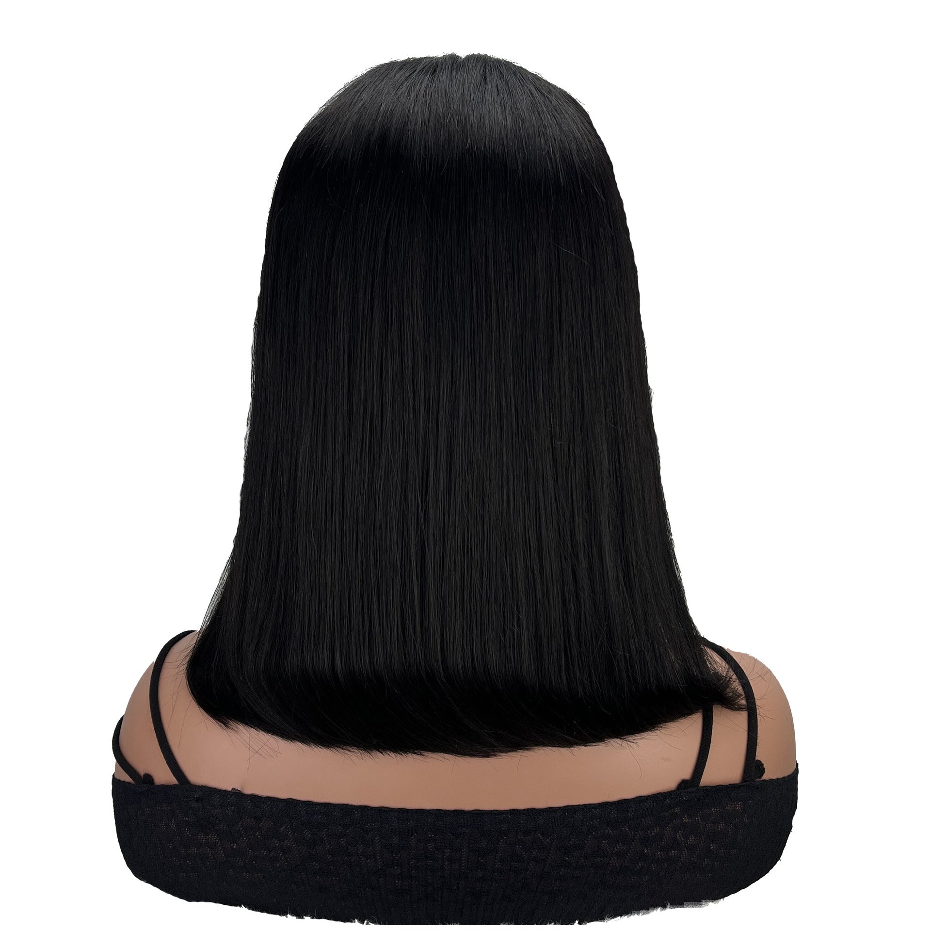 Black - 13x4 Full Frontal Lace, First Tier bob Human Hair Wig 8” - 16”