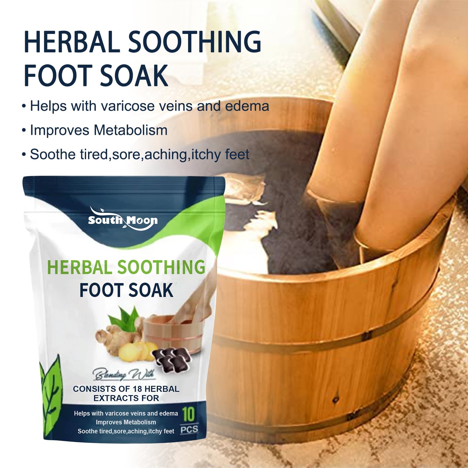 South Moon - Herbal Soothing Foot Soak