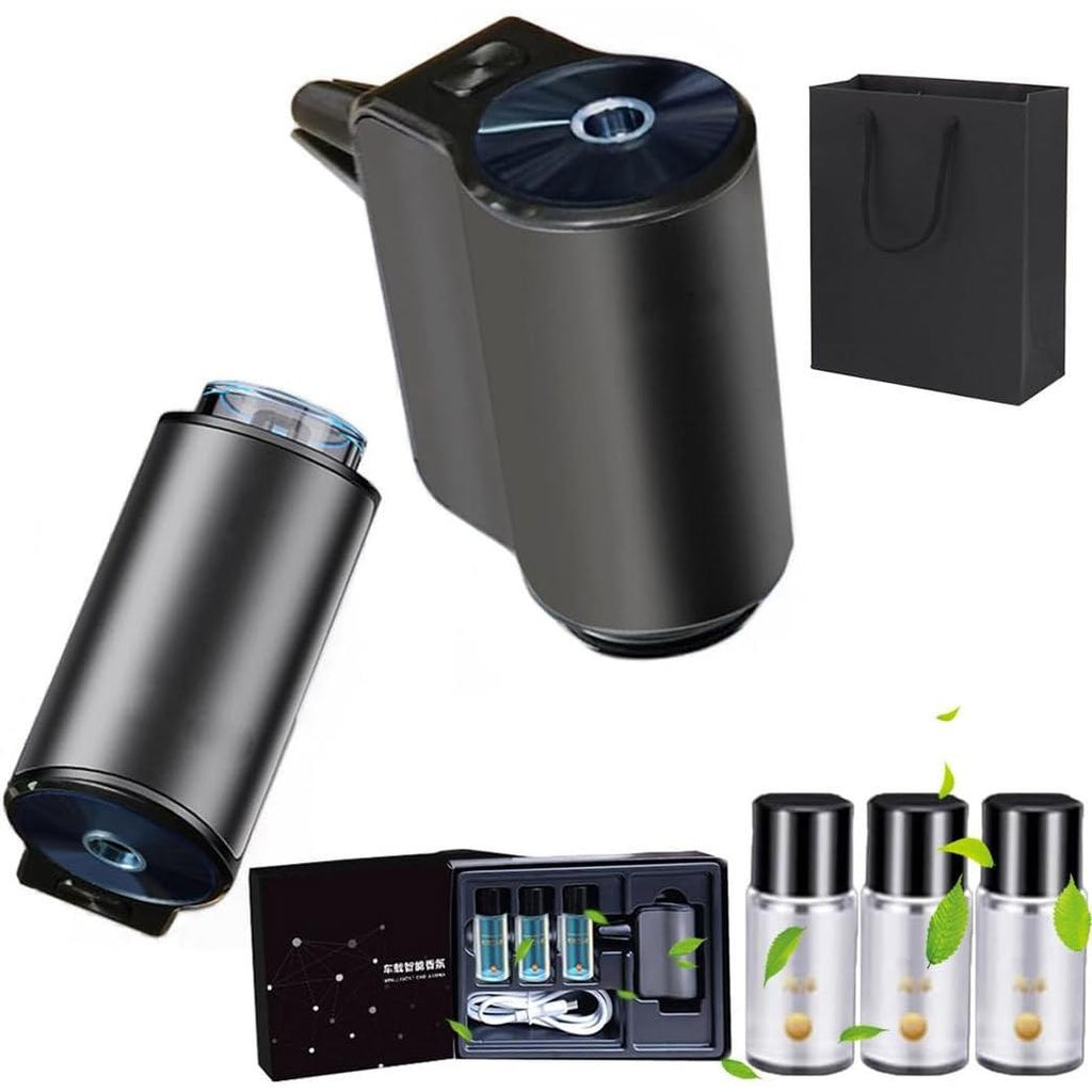 Car Fresh Kit - Smart Car Air Freshner + 3 Essential Oils