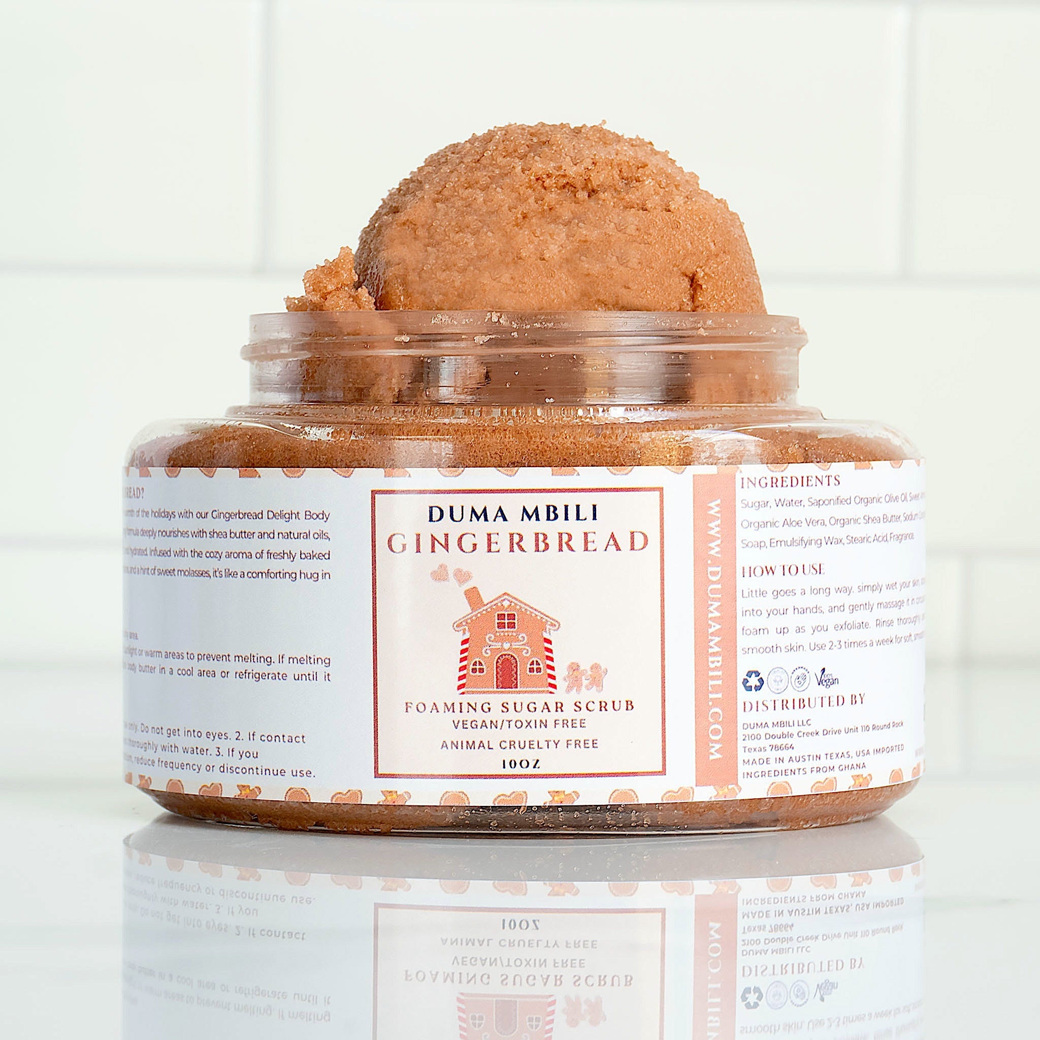Duma Mbilli - Gingerbread Foaming Sugar Scrub