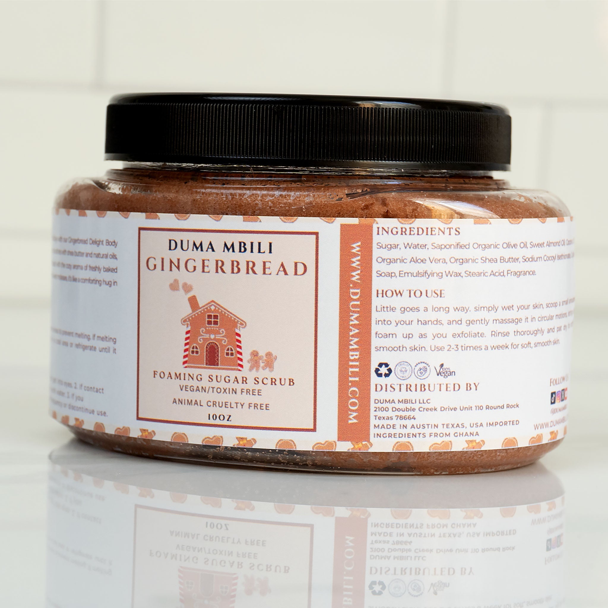 Duma Mbilli - Gingerbread Foaming Sugar Scrub