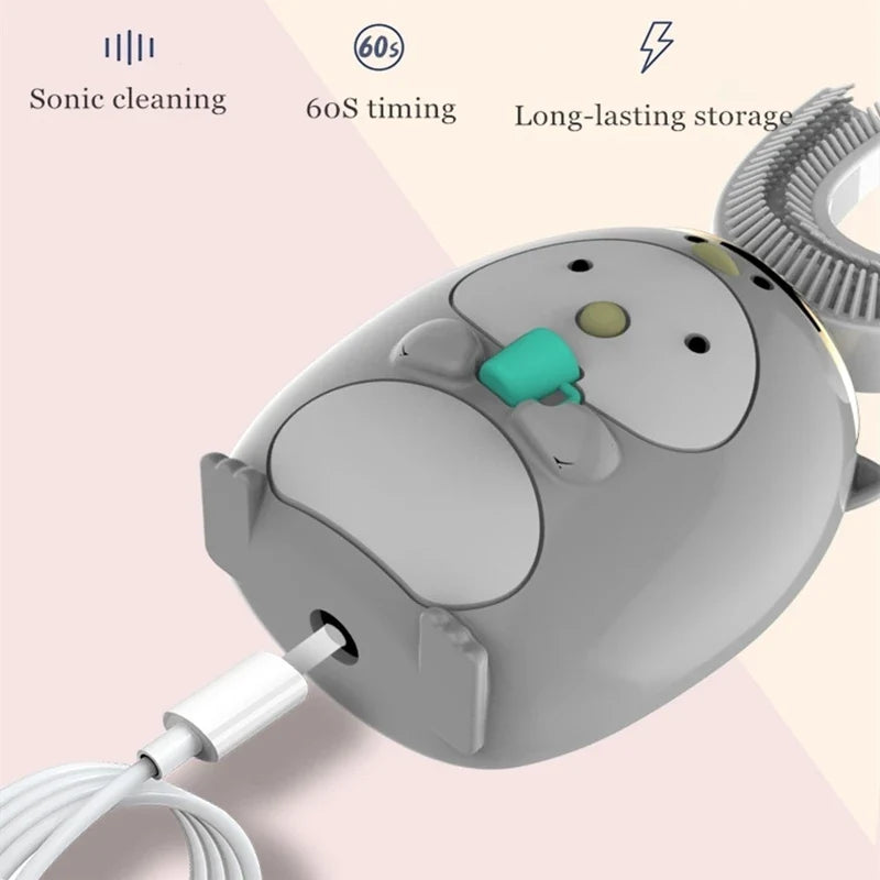 Smart U 360 - Kids Sonic Electric Toothbrush Silicon