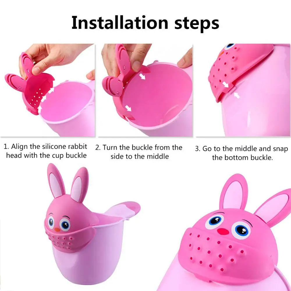 Cartoon Shower Cup - Baby Bathing Cup