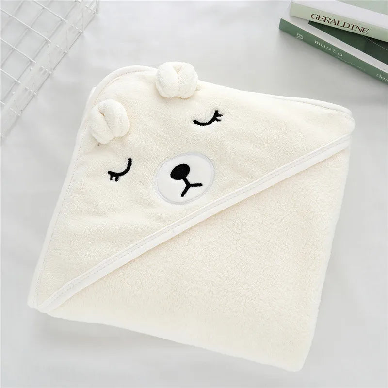 Animal Print - Baby Hooded Towels