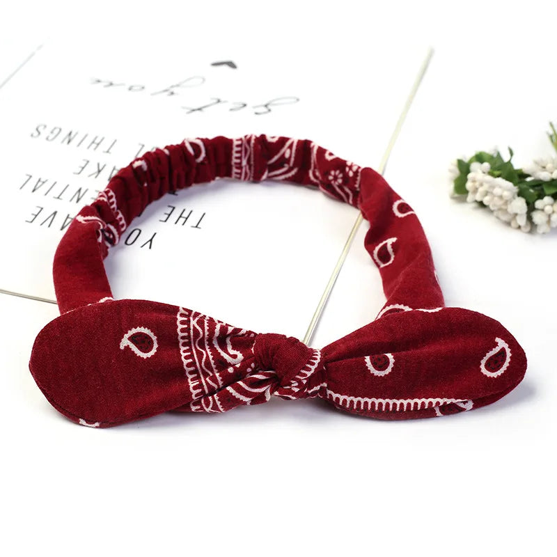 Bandana Print - Vintage Style Headbands