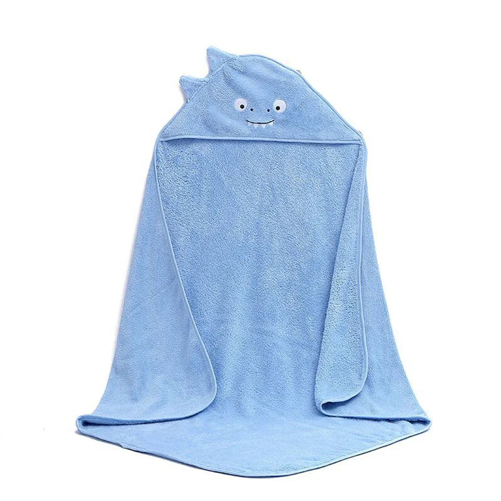Baby Poncho - Bath Bath Towel  (90*90cm) Fleece Hood Infant Hooded Towels