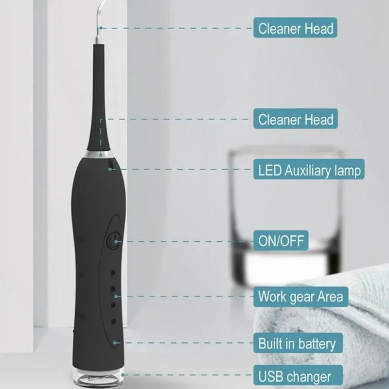 Electric Ultrasonic USB Rechargeable Portable Dental  Cleaner