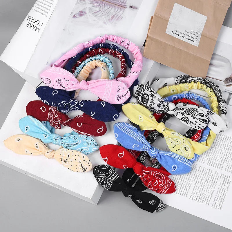 Bandana Print - Vintage Style Headbands
