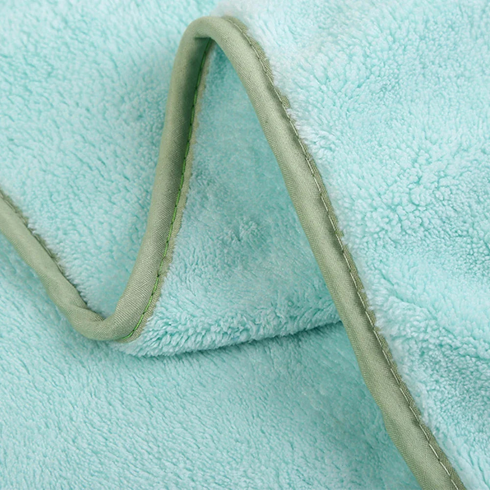 Baby Poncho - Bath Bath Towel  (90*90cm) Fleece Hood Infant Hooded Towels