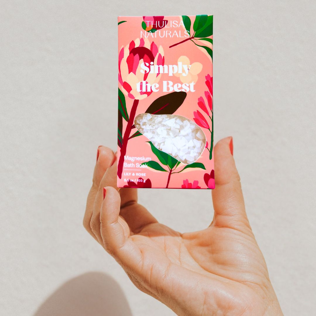 Thulisa Naturals - Lily and Rose Magnesium Bath Salt  Soak