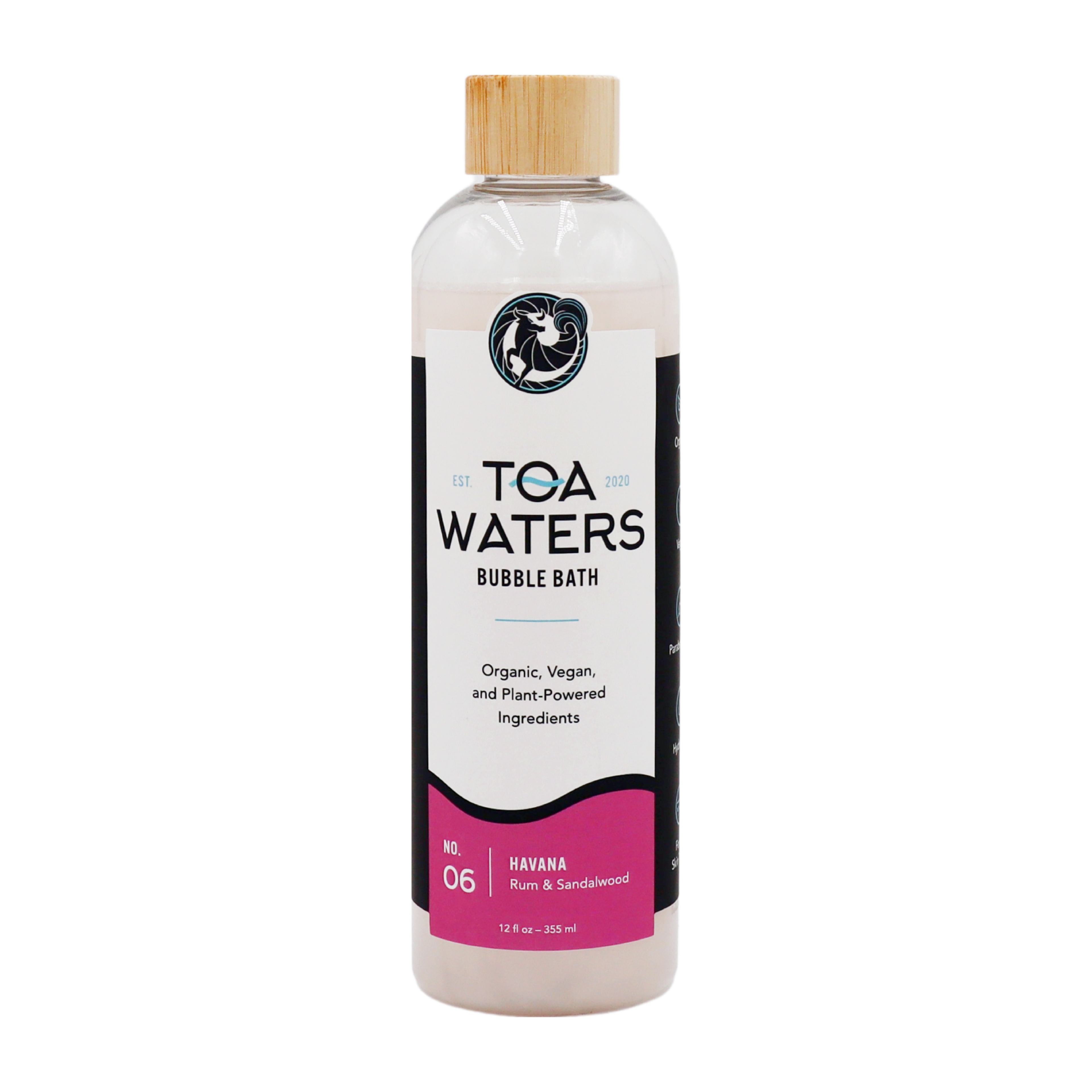 TOA Waters - Havana Bubble Bath - Rum and Sandalwood