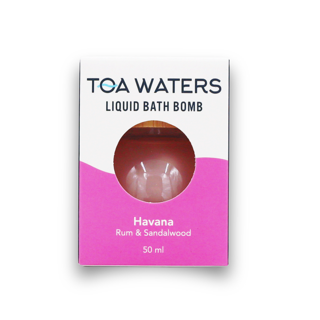 TOA Waters - Havana Liquid Bath Bomb - Rum and Sandalwood