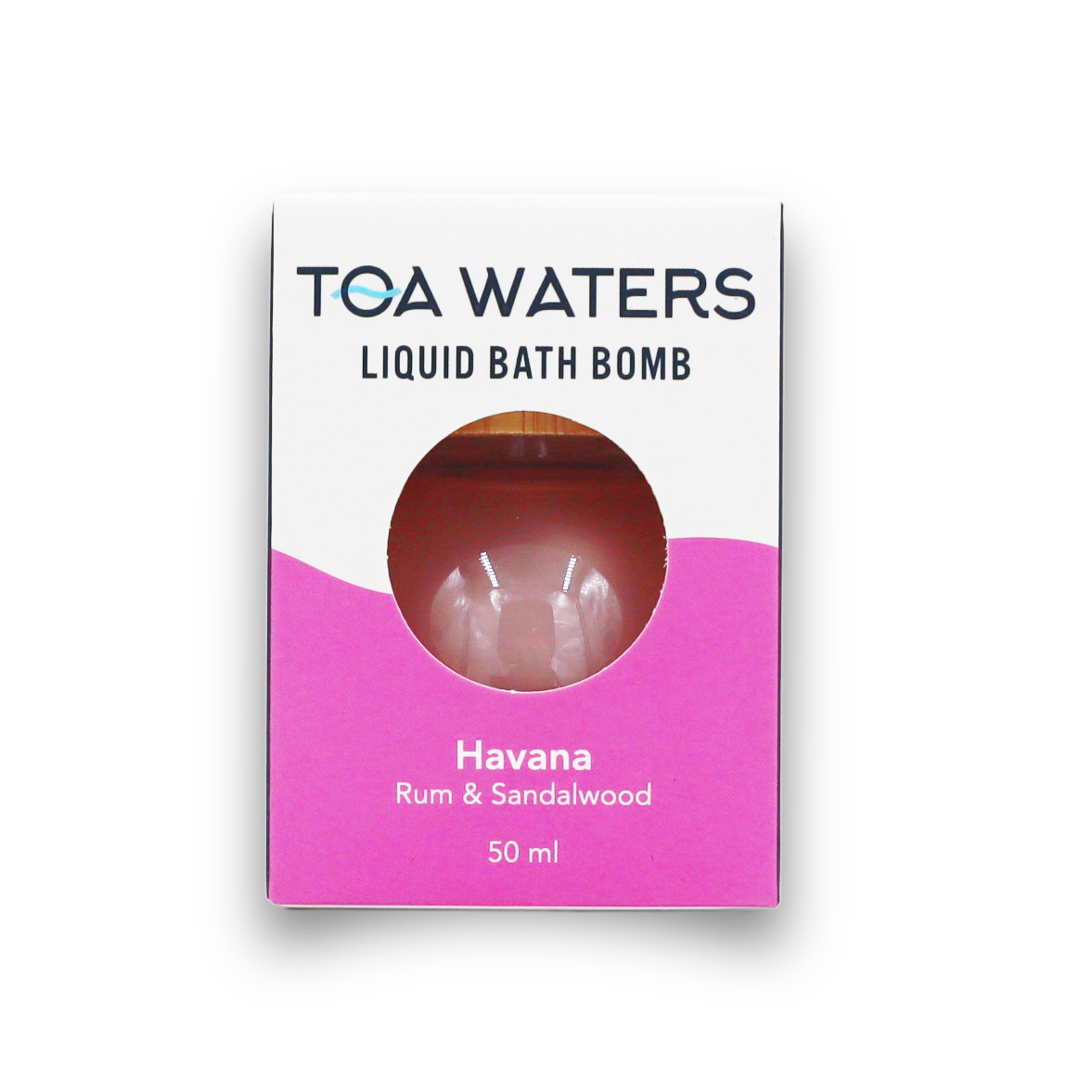 TOA Waters - Havana Liquid Bath Bomb - Rum and Sandalwood