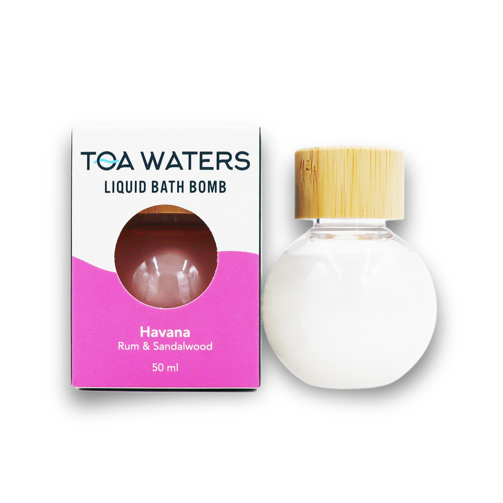 TOA Waters - Havana Liquid Bath Bomb - Rum and Sandalwood
