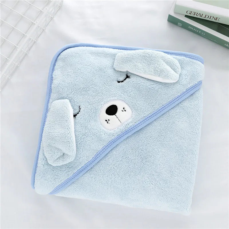 Animal Print - Baby Hooded Towels