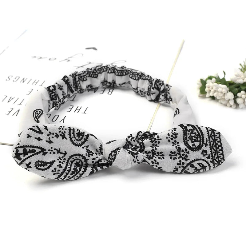Bandana Print - Vintage Style Headbands