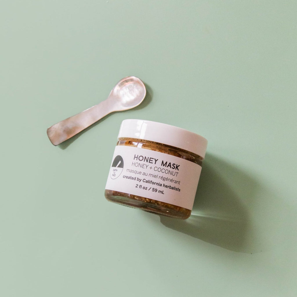 Earth Tu Face - Honey Mask + Mother of Pearl Spoon