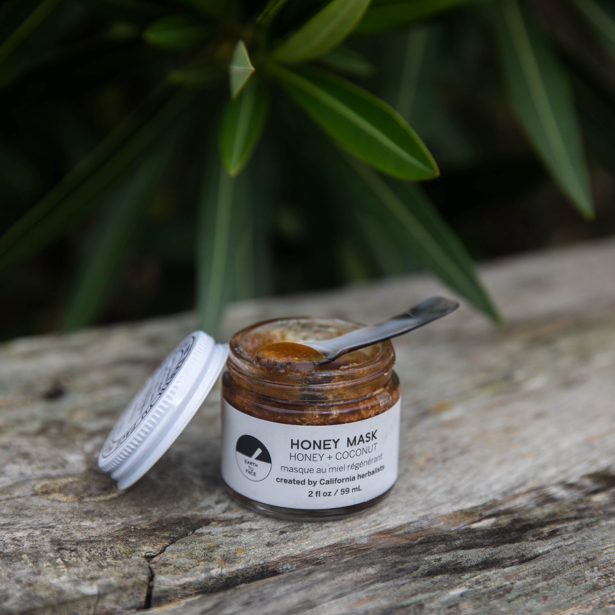 Earth Tu Face - Honey Mask + Mother of Pearl Spoon