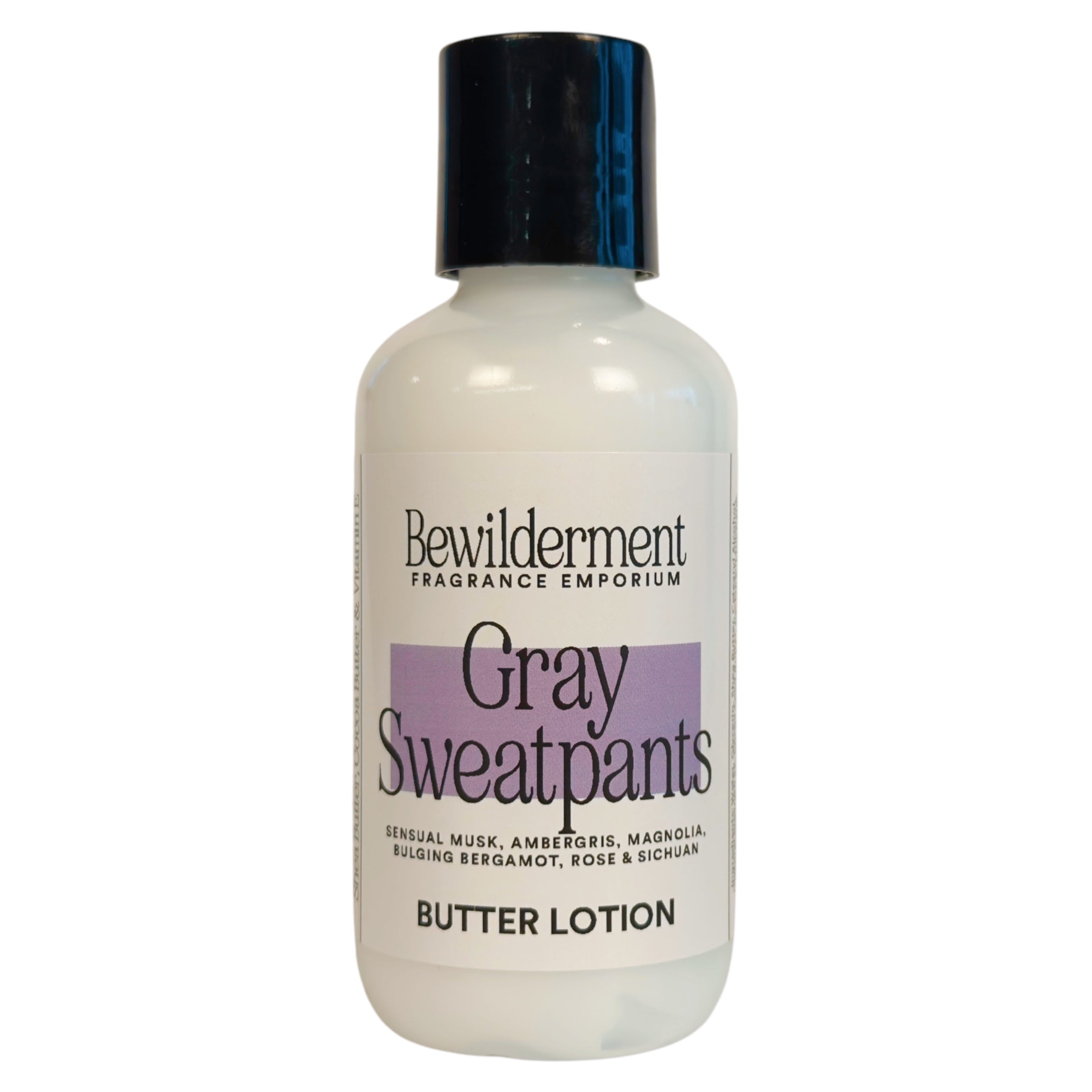 Bewilderment - Gray Sweatpants Body Lotion