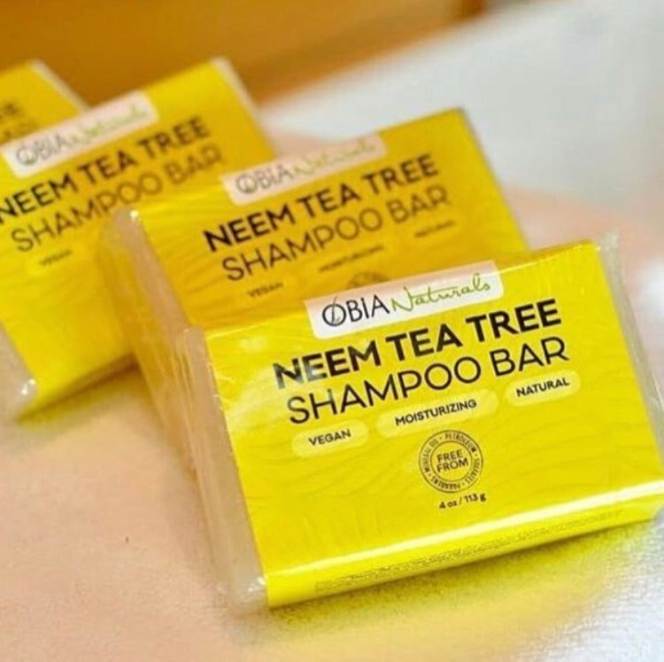 OBIA Naturals - Neem Tea Tree Shampoo Bar