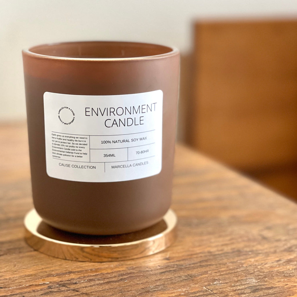 Marcella Candles - Palo Santo Candle - Environment Awareness