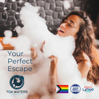 TOA Waters - Liquid Bath Bombs and Loofah Sponge Gift Set