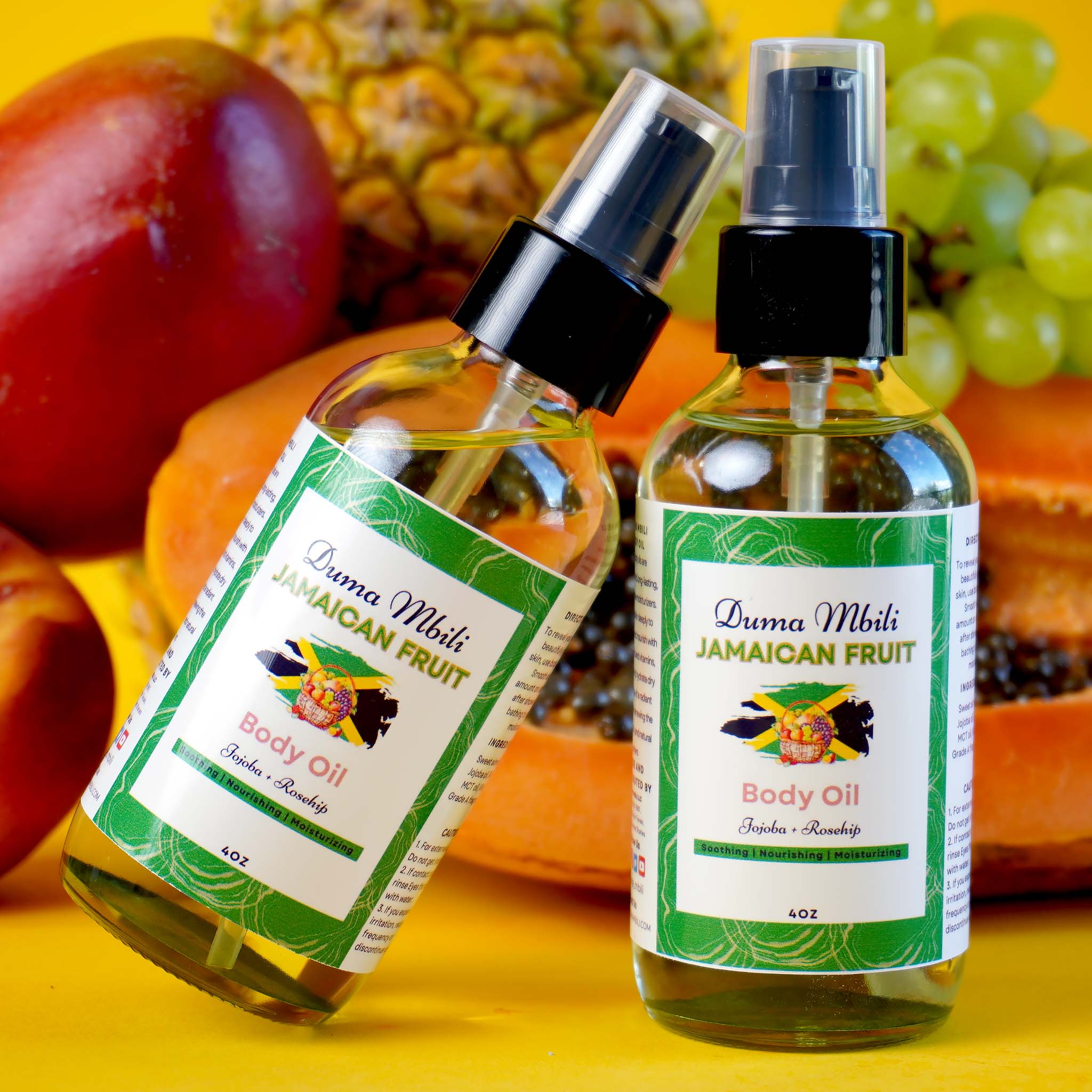 Duma Mbilli - Jamaican Fruit Body Oil