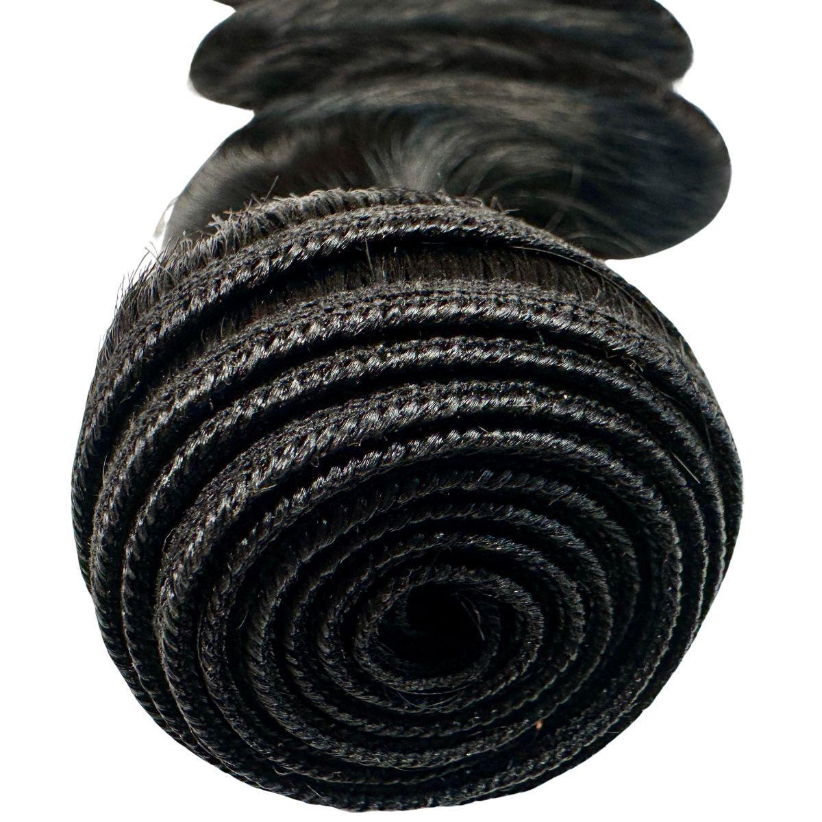 Private Label - Jet Black Body Wave 100% Human Hair Bundles