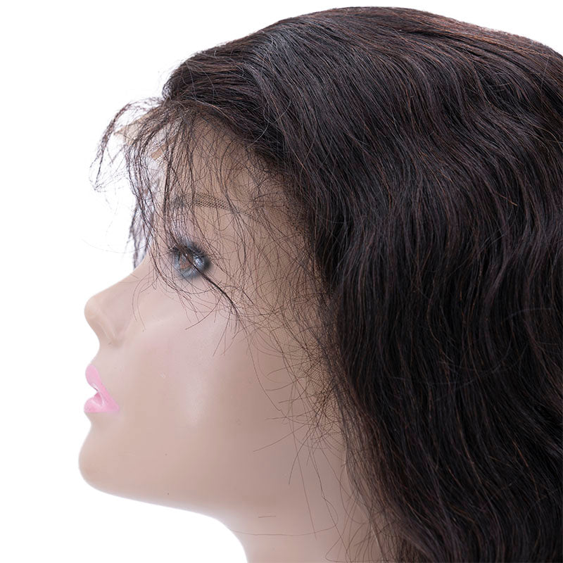 Private Label Extensions - Loose Wave 13x4 Transparent Lace Front Human Hair Wig