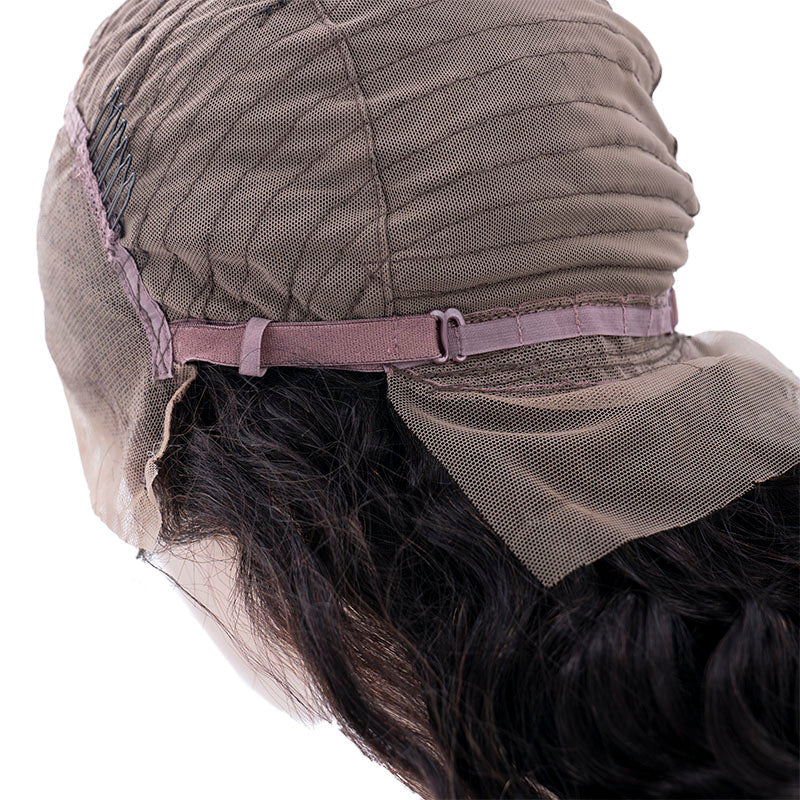 Private Label Extensions - Loose Wave 13x4 Transparent Lace Front Human Hair Wig