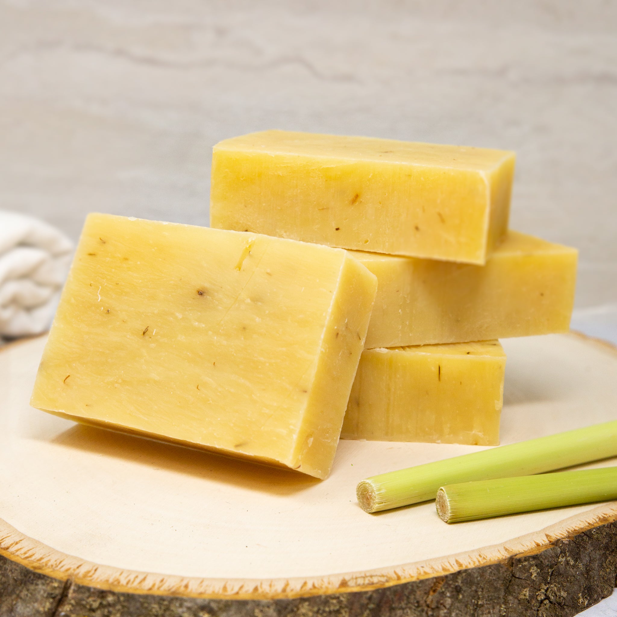 Poofy Organics - Lemongrass Vanilla Soap Bar