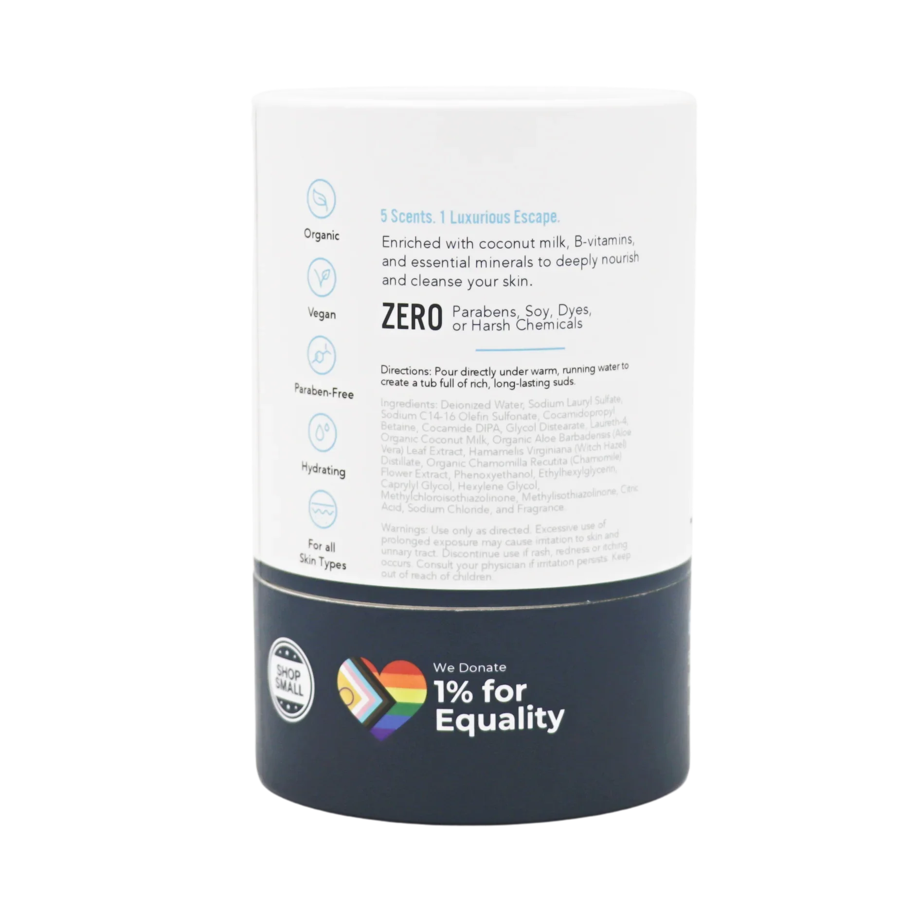 TOA Waters - Liquid Bath Bombs and Loofah Sponge Gift Set