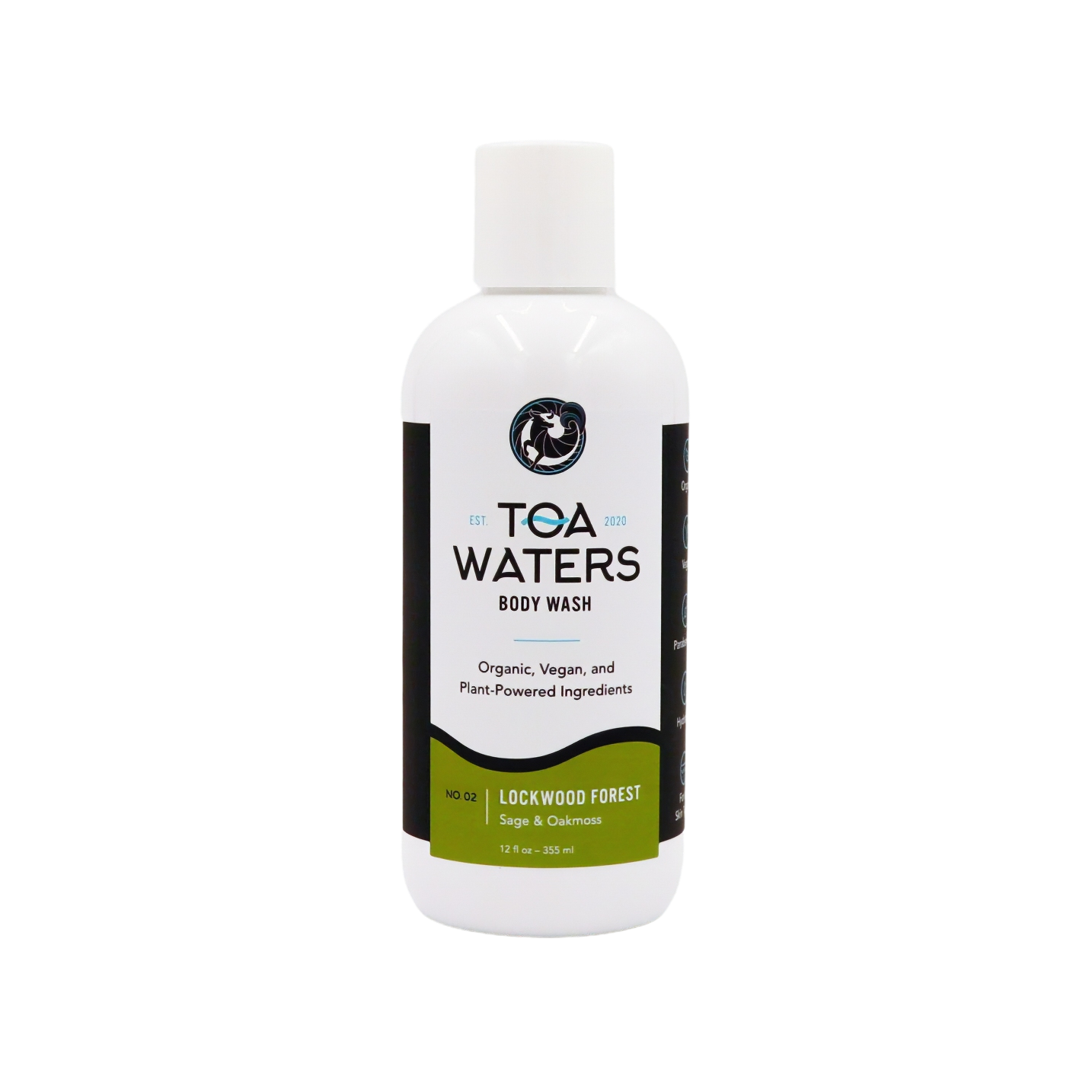 TOA Waters - Lockwood Forest Body Wash - Sage, Oakmoss, and Lavender
