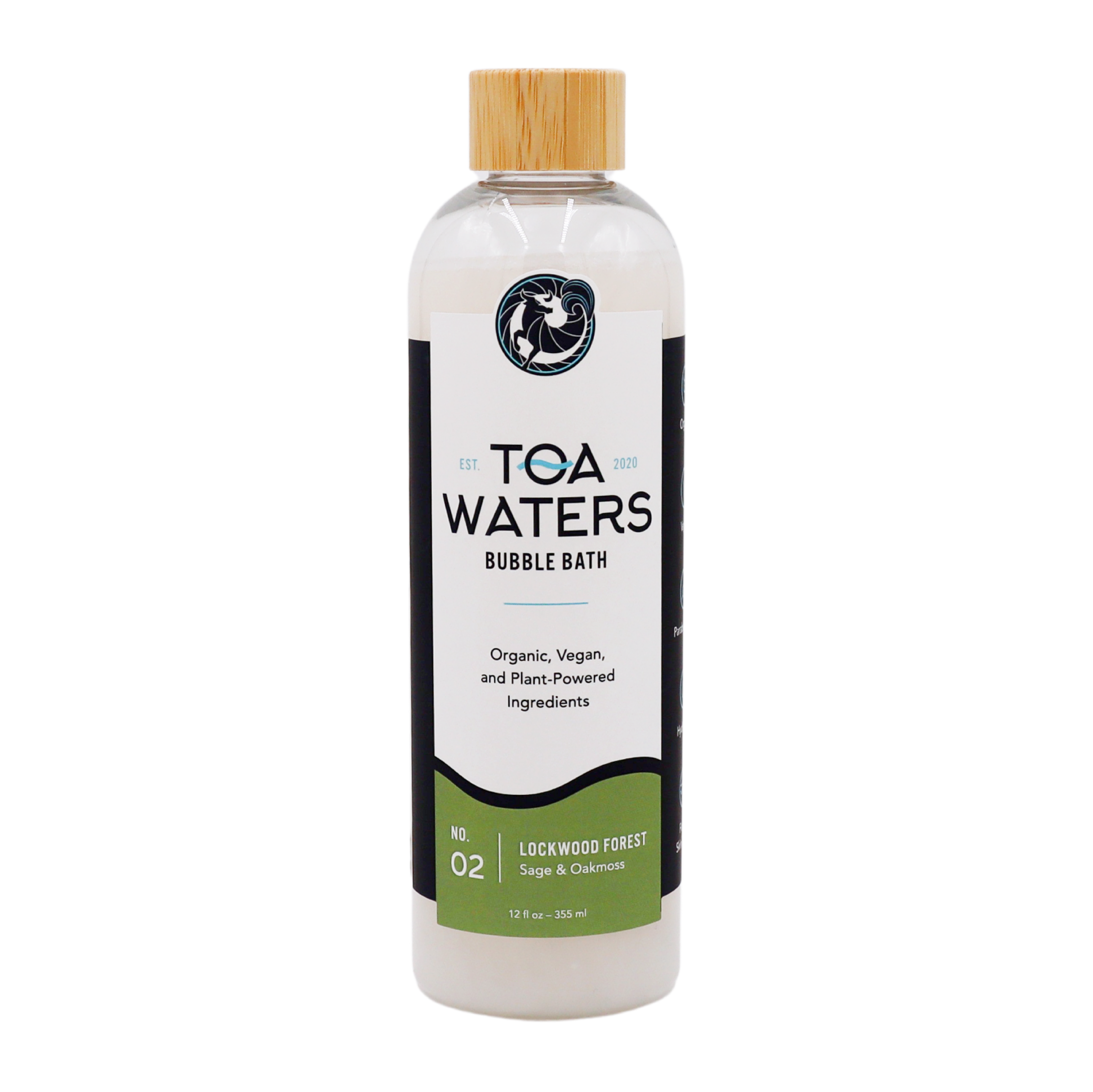 TOA Waters - Lockwood Forest Bubble Bath - Sage, Oakmoss, and Lavender