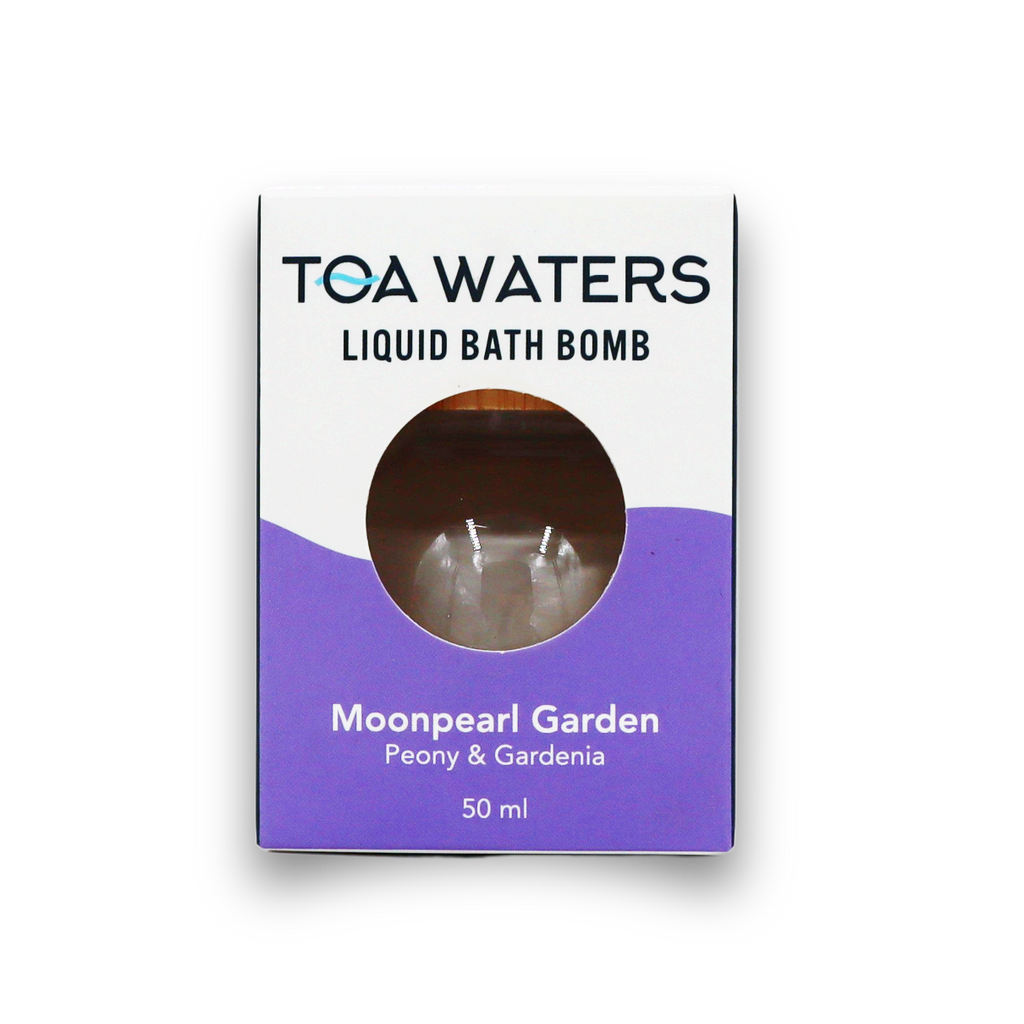 TOA Waters - Moonpearl Garden Liquid Bath Bomb - Peony and Gardenia