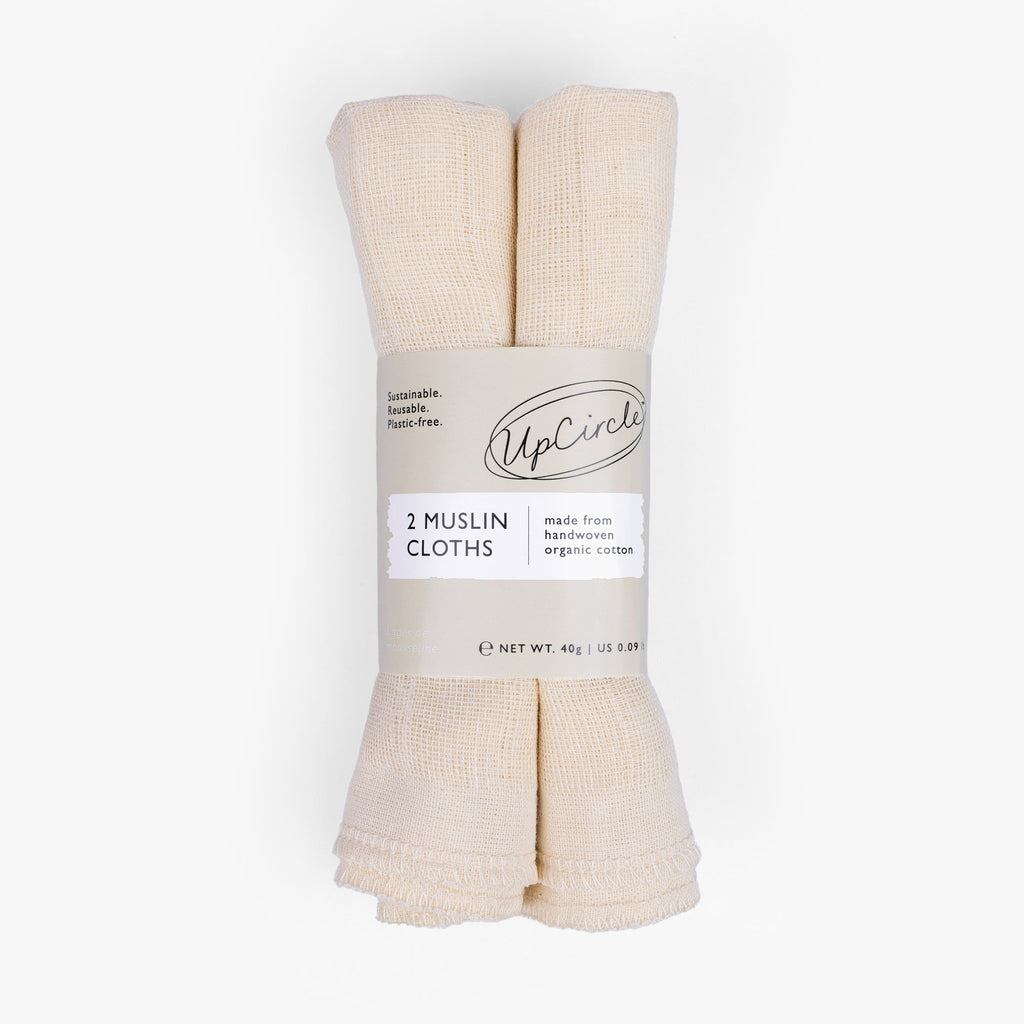 UpCircle - Organic Muslin Face Cloths
