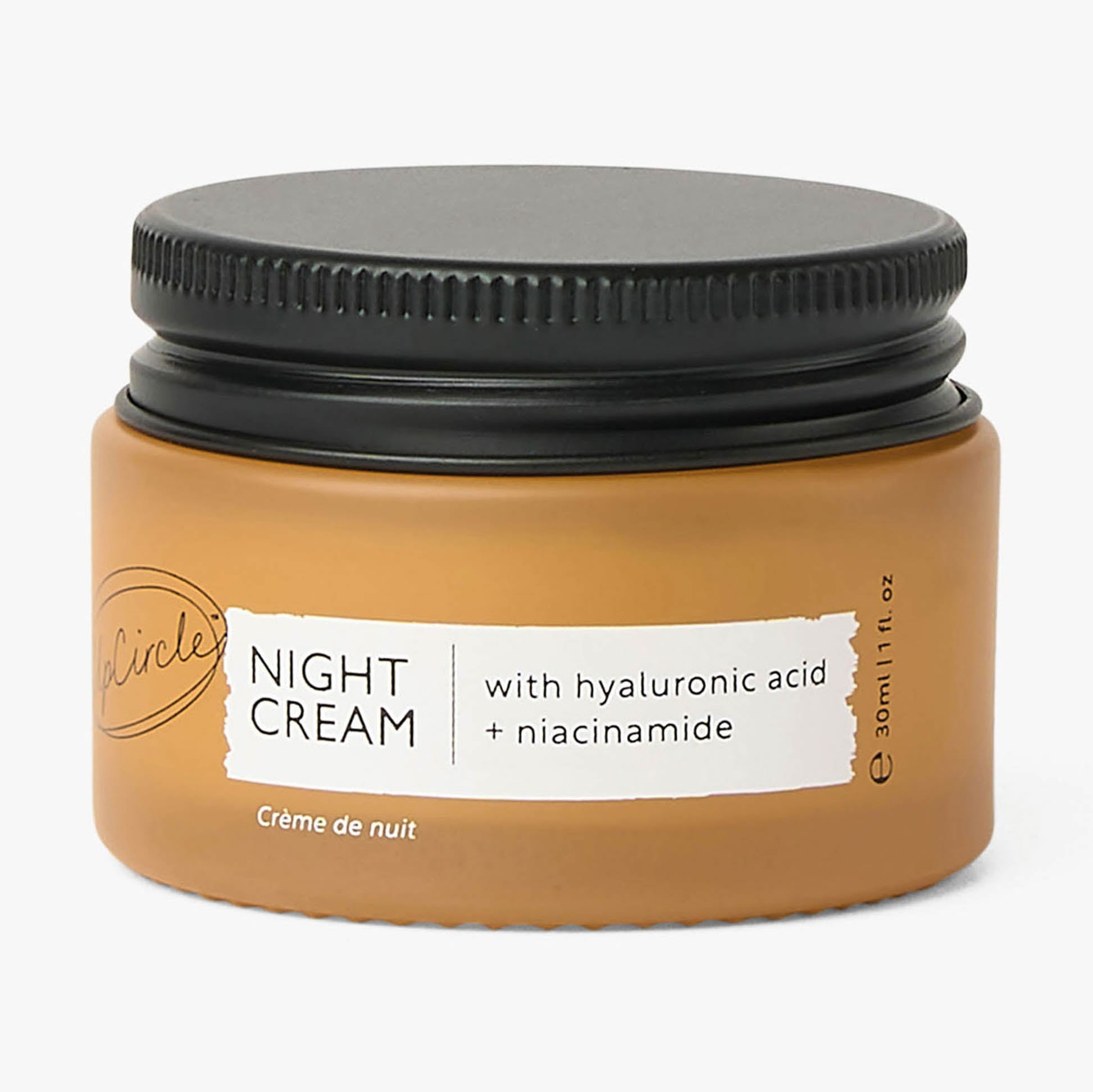 UpCircle - Night Cream with Hyaluronic Acid + Niacinamide - Travel Size