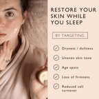 UpCircle - Night Cream with Hyaluronic Acid + Niacinamide - Travel Size