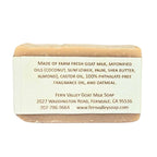 Fern Valley - Natural Goat Milk Soap | Exfoliating Scrub | Oatmeal & Honey