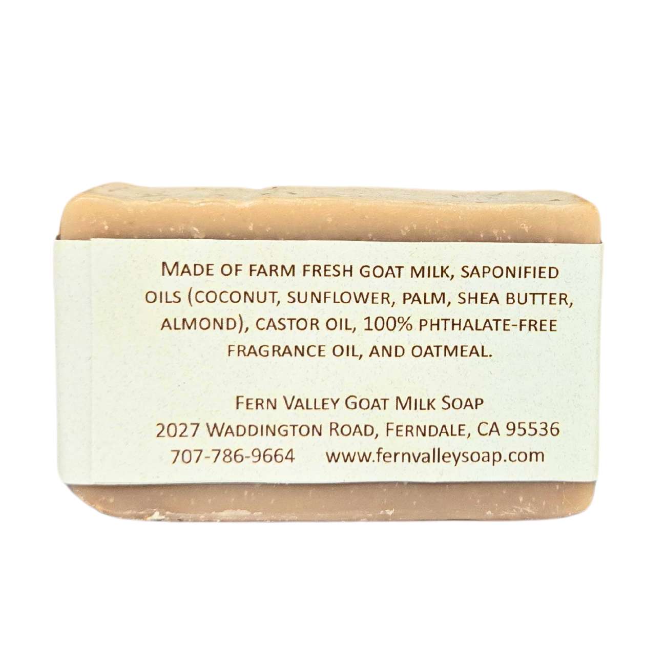 Fern Valley - Natural Goat Milk Soap | Exfoliating Scrub | Oatmeal & Honey