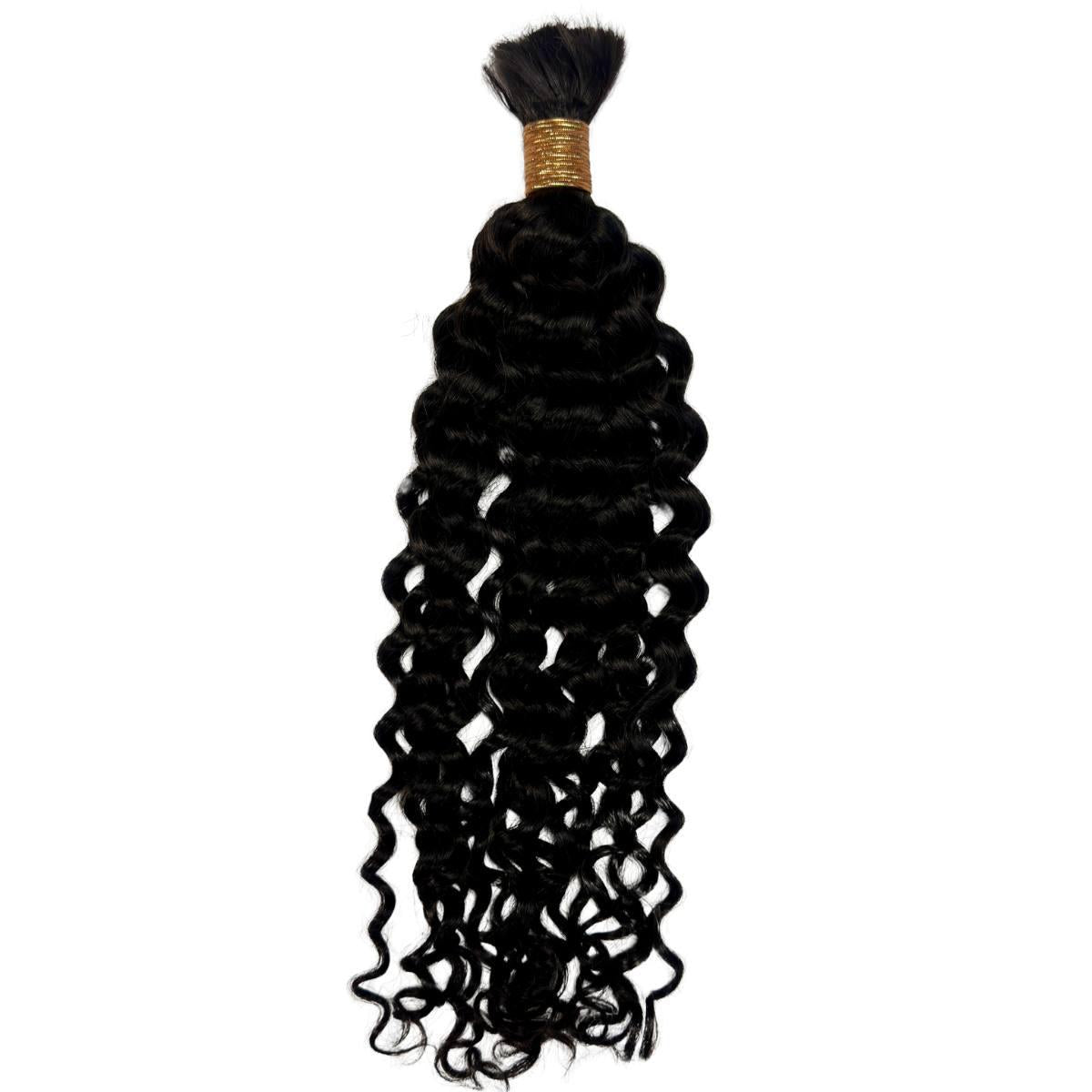 Private Label - Ocean Wave Bulk 100% Human Braiding Hair