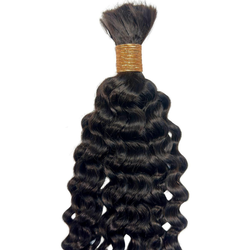 Private Label - Ocean Wave Bulk 100% Human Braiding Hair