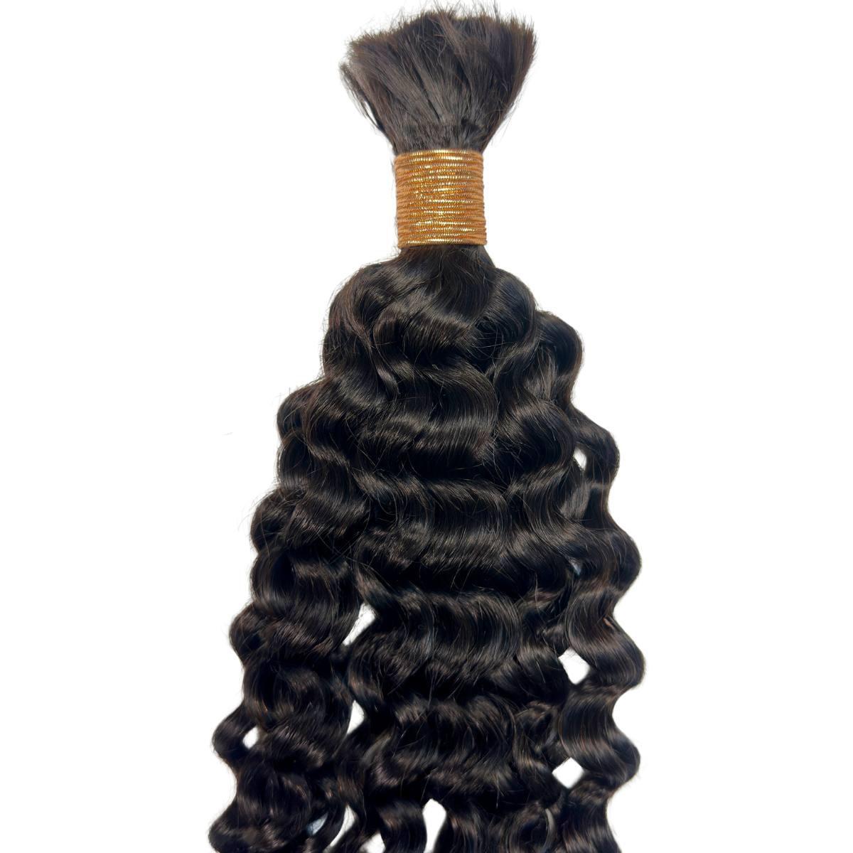 Private Label - Ocean Wave Bulk 100% Human Braiding Hair