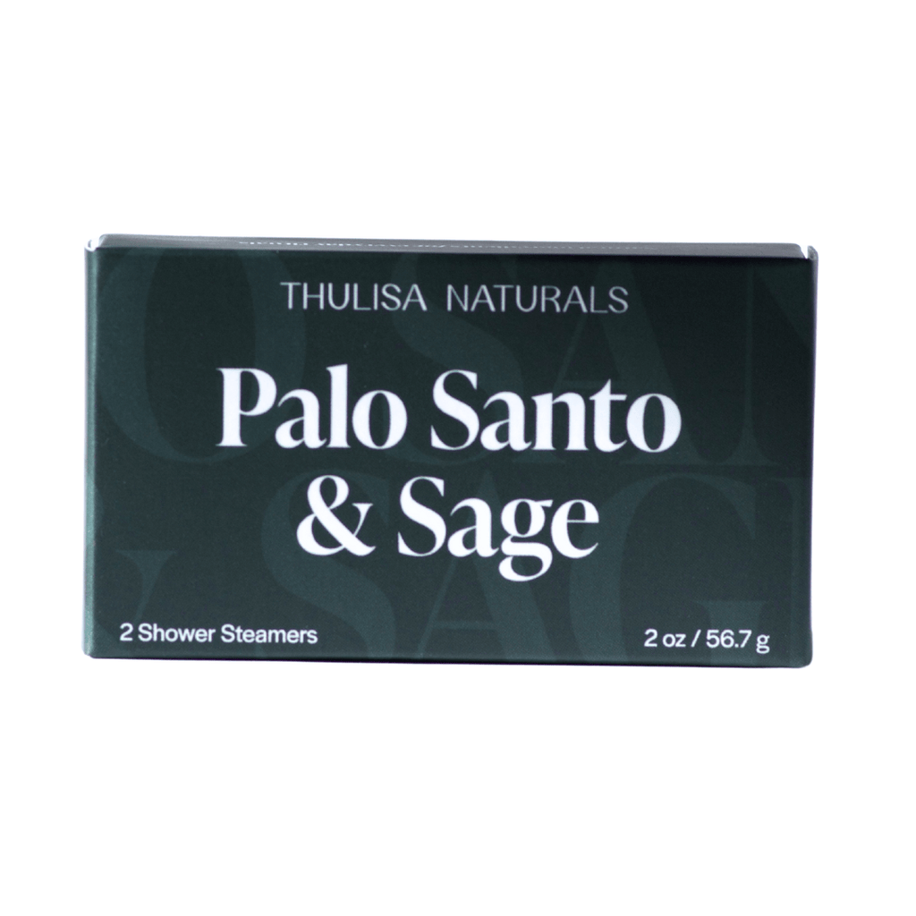 Thulisa Naturals - Made for Men Palo Santo Shower Steamer Duo